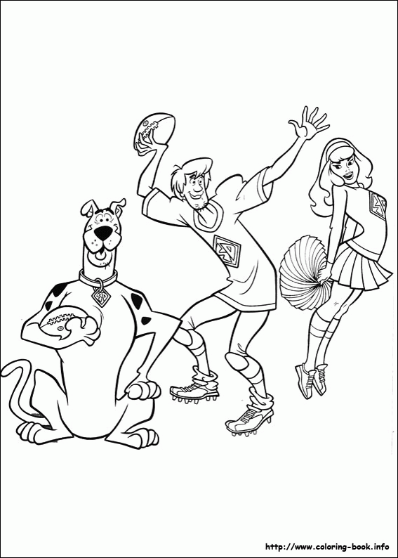 Scooby Doo kolorowanki